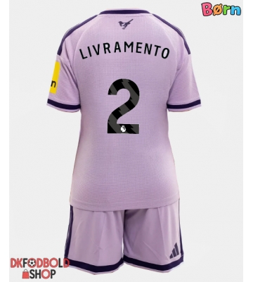 Newcastle United Tino Livramento #2 Tredje trøje Børn 2026-27 Kort ærmer (+ korte bukser)